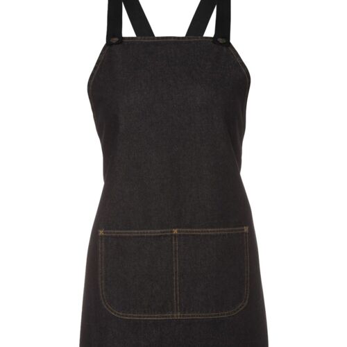 JB's CROSS BACK 65x71 BIB DENIM APRON (WITHOUT STRAP) Thumbnail