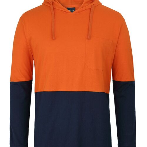 JB's  HV L/S COTTON TEE WITH HOOD Thumbnail