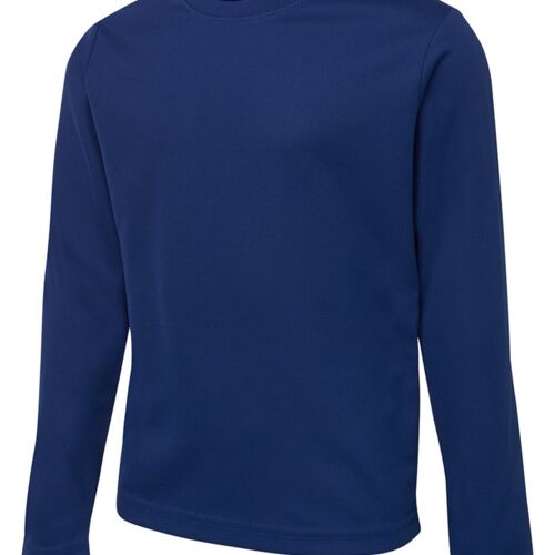 PODIUM KIDS L/S POLY TEE Thumbnail