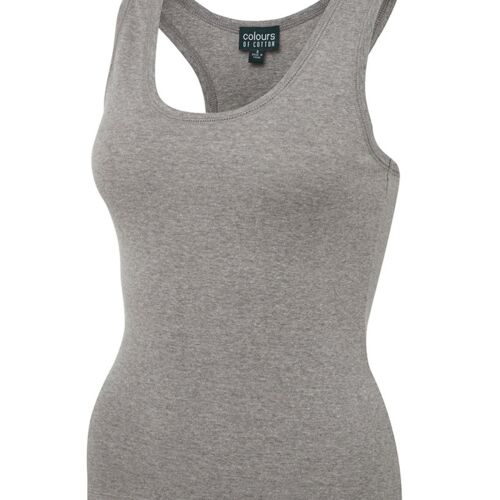 C OF C LADIES ATHLETIC SINGLET Thumbnail
