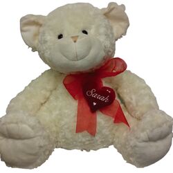 Valentines Teddy Bear - heart Personalised Thumbnail