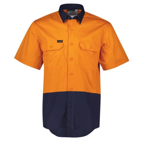 Mens Hi Vis Short Sleeve Shirt Thumbnail
