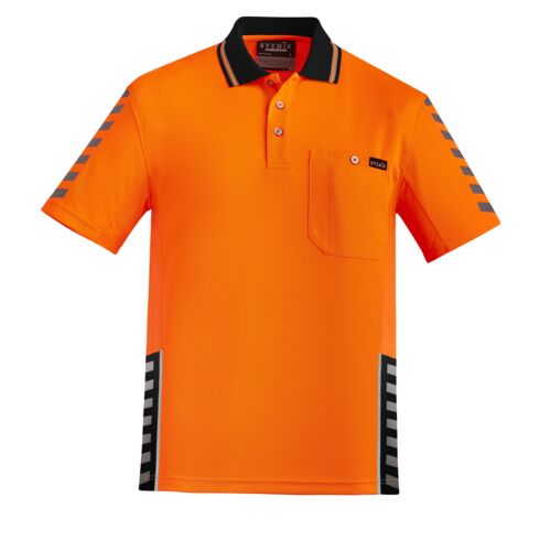 Mens Hi Vis Komodo Short Sleeve Polo Thumbnail