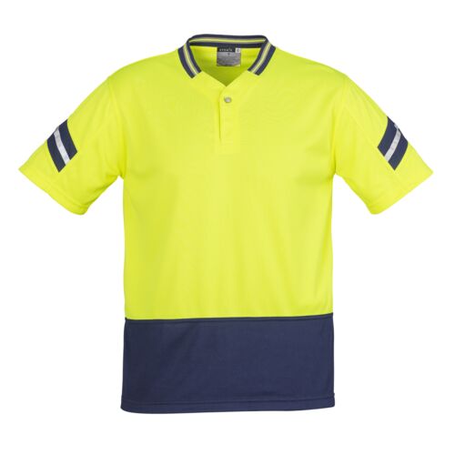 Mens Hi Vis Astro Short Sleeve Polo Thumbnail