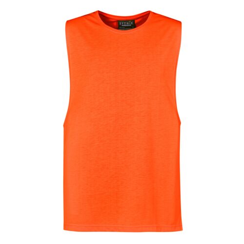 Mens Hi Vis Sleeveless Tee Thumbnail