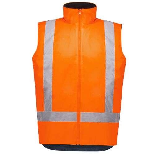 Unisex Hi Vis Waterproof Reversible Vest Thumbnail