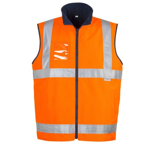 Mens Hi Vis Lightweight Waterproof Vest Thumbnail