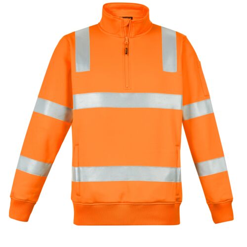 Unisex Hi Vis VIC Rail 1/4 Zip Pullover Thumbnail