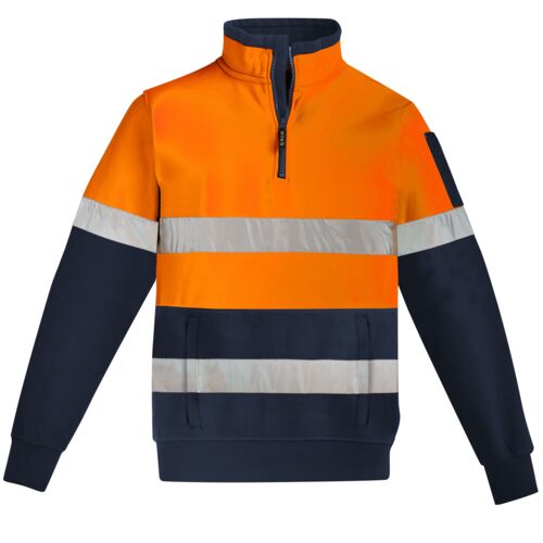 Unisex Hi Vis 1/4 Zip Pullover - Hoop Taped Thumbnail