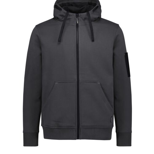 Unisex Zip Front Multi-Pocket Hoodie Thumbnail