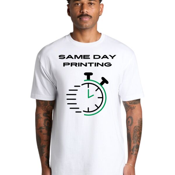 AS COLOUR STAPLE TEE - SAME DAY Thumbnail