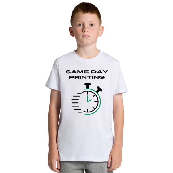 AS COLOUR KIDS STAPLE TEE - SAME DAY Thumbnail