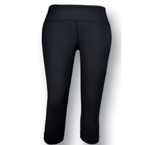 LADIES HIGH WAISTED 3/4 LENGTH GYM TIGHTS Thumbnail