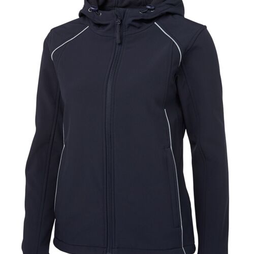 JB's Ladies Hooded Soft Shell Thumbnail