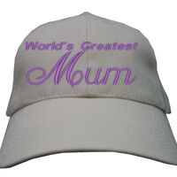 For Mum - Heavy Brushed Cotton Cap Thumbnail