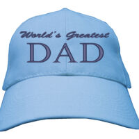 Greatest Dad - Heavy Brushed Cotton Cap Thumbnail