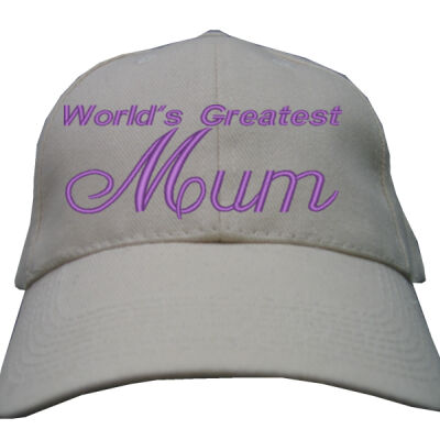 For Mum - Heavy Brushed Cotton Cap Thumbnail