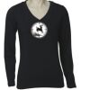 Long Sleeve 'V' Neck Tee TS05A Thumbnail