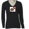 Long Sleeve 'V' Neck Tee TS05A Thumbnail