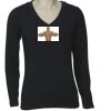 Long Sleeve 'V' Neck Tee TS05A Thumbnail