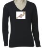 Long Sleeve 'V' Neck Tee TS05A Thumbnail