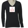 Long Sleeve 'V' Neck Tee TS05A Thumbnail