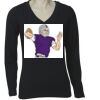 Long Sleeve 'V' Neck Tee TS05A Thumbnail