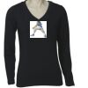 Long Sleeve 'V' Neck Tee TS05A Thumbnail