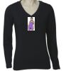 Long Sleeve 'V' Neck Tee TS05A Thumbnail