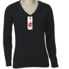 Long Sleeve 'V' Neck Tee TS05A Thumbnail