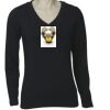 Long Sleeve 'V' Neck Tee TS05A Thumbnail