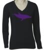 Long Sleeve 'V' Neck Tee TS05A Thumbnail