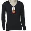 Long Sleeve 'V' Neck Tee TS05A Thumbnail