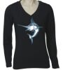 Long Sleeve 'V' Neck Tee TS05A Thumbnail
