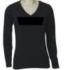 Long Sleeve 'V' Neck Tee TS05A Thumbnail