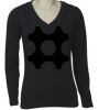 Long Sleeve 'V' Neck Tee TS05A Thumbnail