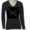 Long Sleeve 'V' Neck Tee TS05A Thumbnail