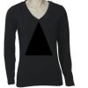Long Sleeve 'V' Neck Tee TS05A Thumbnail