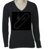 Long Sleeve 'V' Neck Tee TS05A Thumbnail