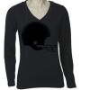 Long Sleeve 'V' Neck Tee TS05A Thumbnail