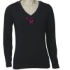 Long Sleeve 'V' Neck Tee TS05A Thumbnail