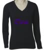 Long Sleeve 'V' Neck Tee TS05A Thumbnail