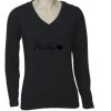 Long Sleeve 'V' Neck Tee TS05A Thumbnail