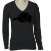 Long Sleeve 'V' Neck Tee TS05A Thumbnail